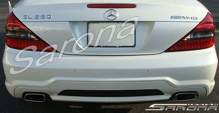 Custom Mercedes SL  Convertible Rear Bumper (2003 - 2012) - $750.00 (Part #MB-050-RB)